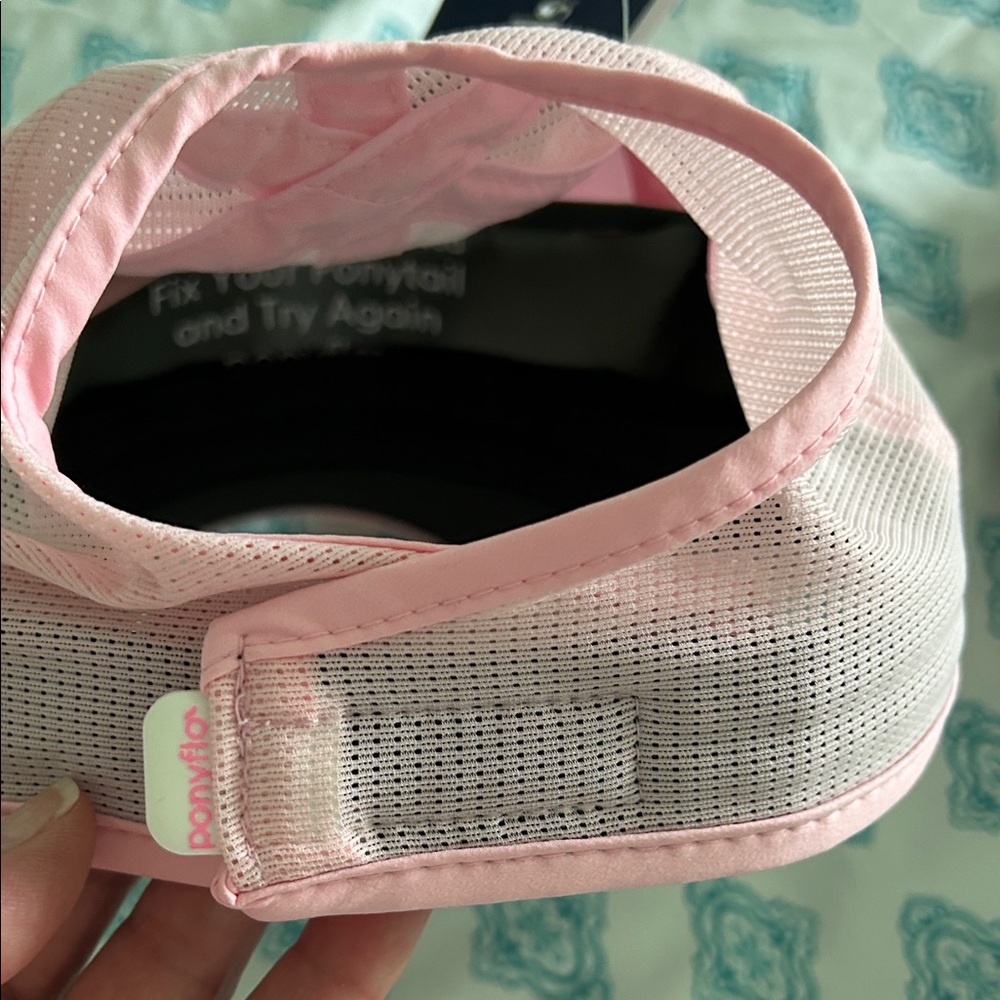 PonyFlo Pink Mesh Performance Cap NWT - Picture 4 of 9